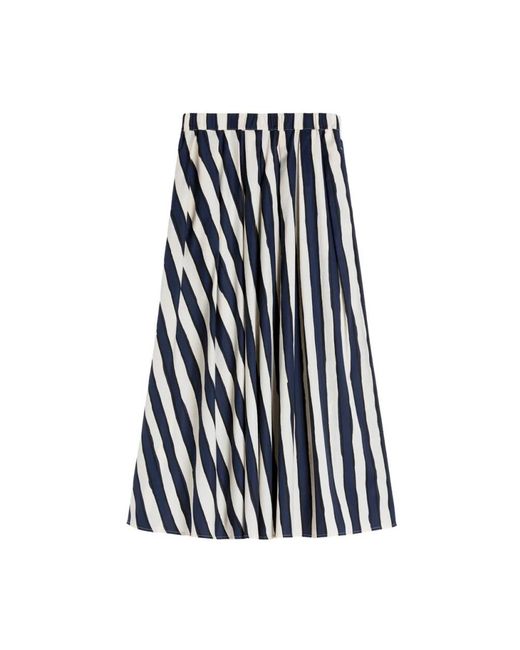 Weekend by Maxmara Blue Midi Skirts