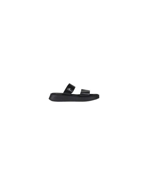 Calvin Klein Blue Sliders