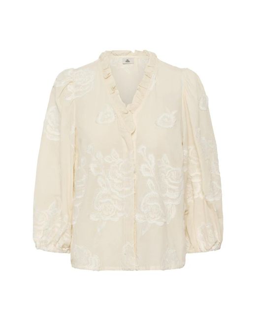 Karen By Simonsen White Blouses