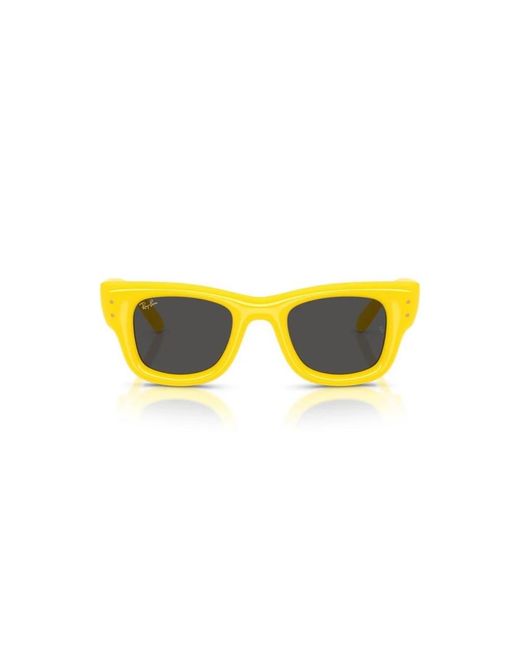 Ray-Ban Wayfarer Puffer Rb4940 in het Yellow