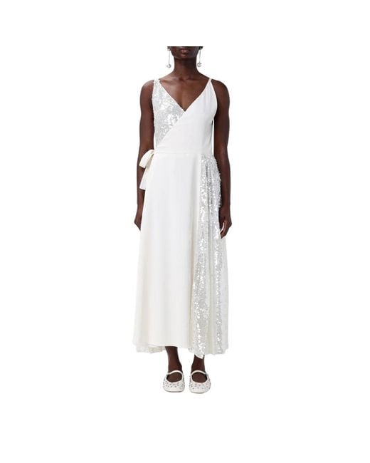 Midi Dresses Philosophy Di Lorenzo Serafini de color White