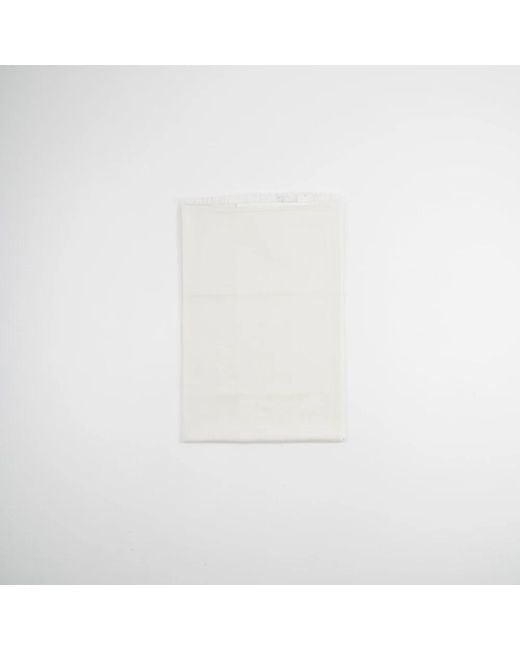Max Mara White Winter Scarves