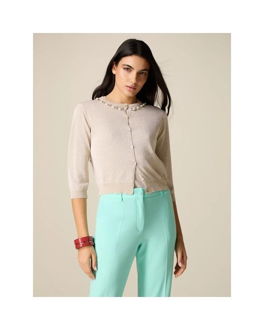 Cardigans Oltre de color Natural