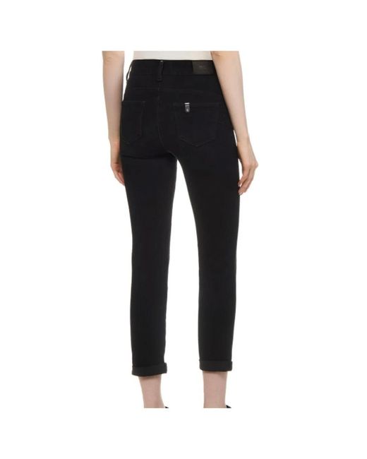 Liu Jo Black Cropped Jeans