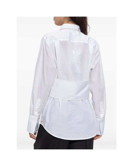 Victoria Beckham White Shirts