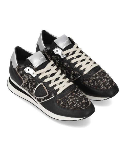 Philippe Model Black Trpx Running Sneakers