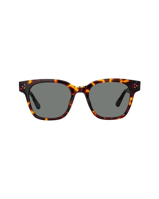 Linda Farrow Black Sunglasses