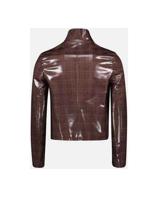 Courreges Brown Light Jackets for men
