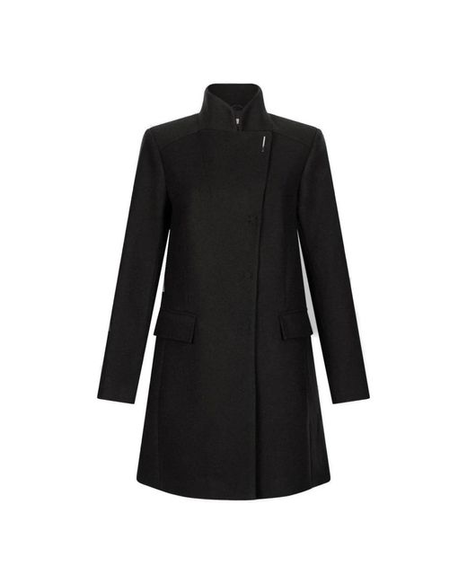 Single-Breasted Coats Liu Jo de color Black