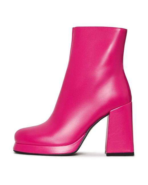 Heeled Boots CESARE GASPARI de color Purple
