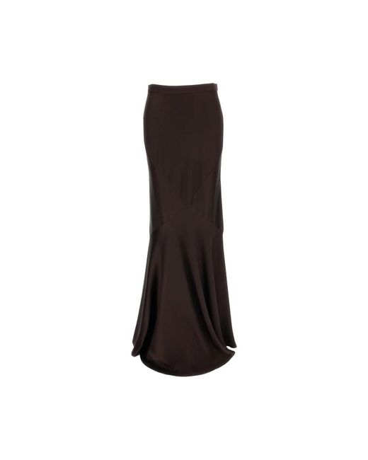 Max Mara Brown Maxi Skirts