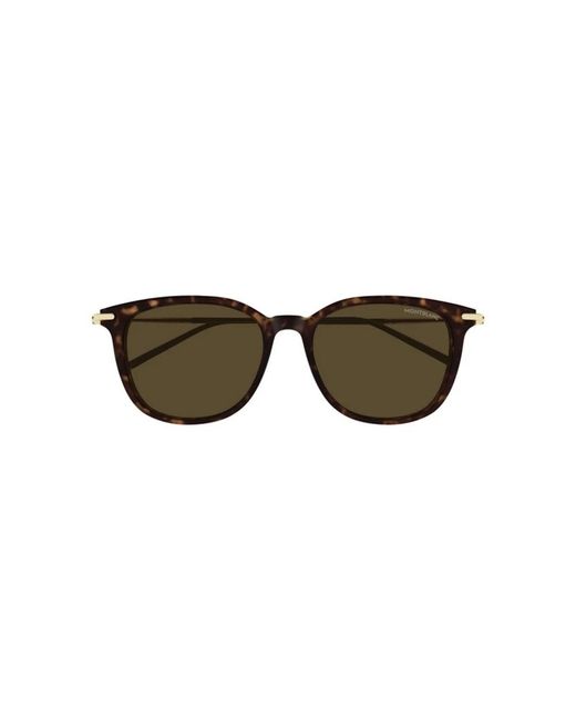 Montblanc Brown Sunglasses