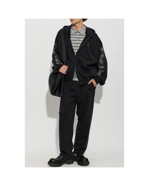Zip-Throughs Vetements de hombre de color Black