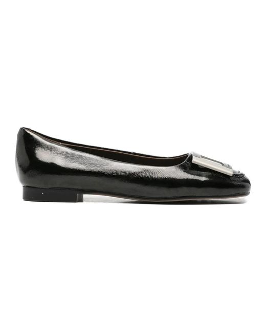 Linda Baumann Black Ballerina Shoes