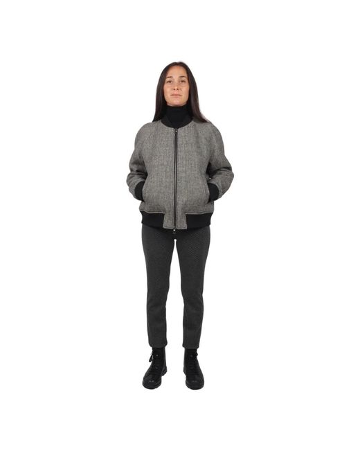 Bomber Jackets Lardini de color Gray