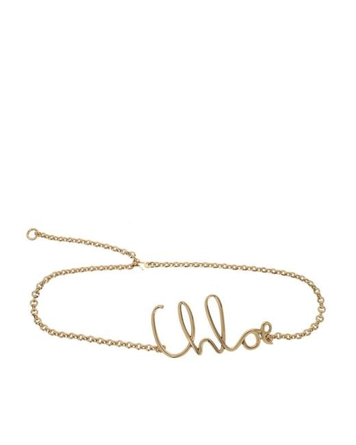 Chloé Natural Belts