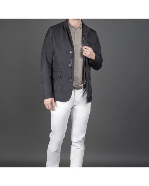 Light Jackets Moorer de hombre de color Blue