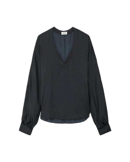 Zadig & Voltaire Blue Blouses