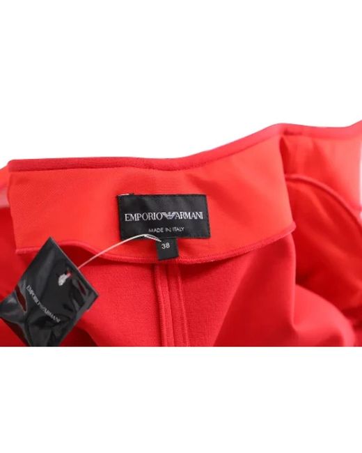 Armani Red Viskose outerwear