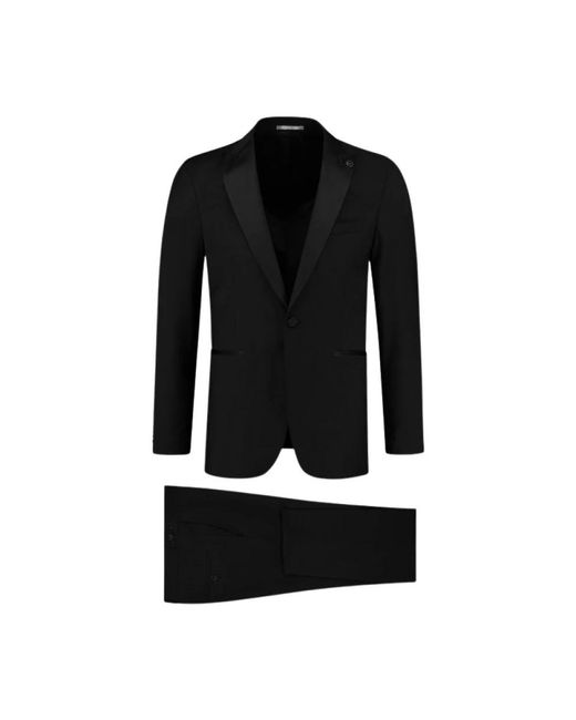 Single Breasted Suits Michael Kors de hombre de color Black