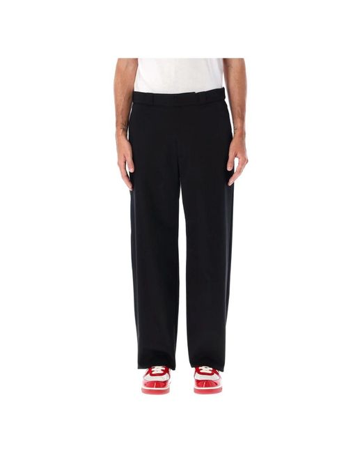 Givenchy Black Straight Trousers for men