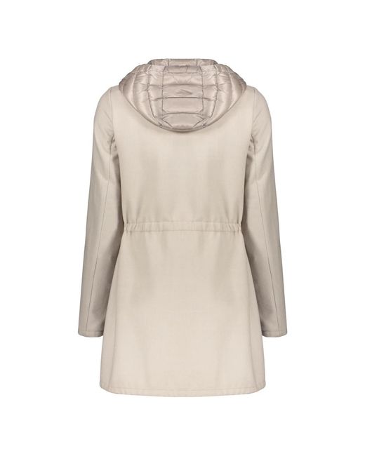 Parkas Moorer de color Natural