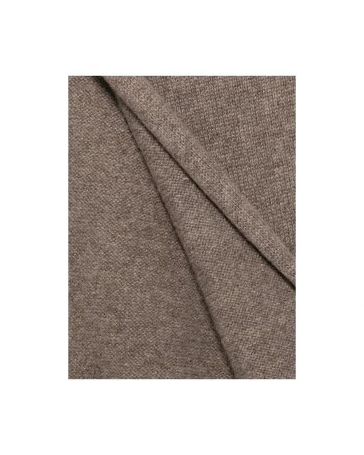 Lisa Yang Gray Winter Scarves