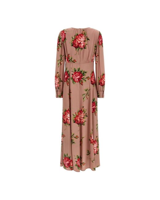 Dolce & Gabbana Brown Maxi Dresses