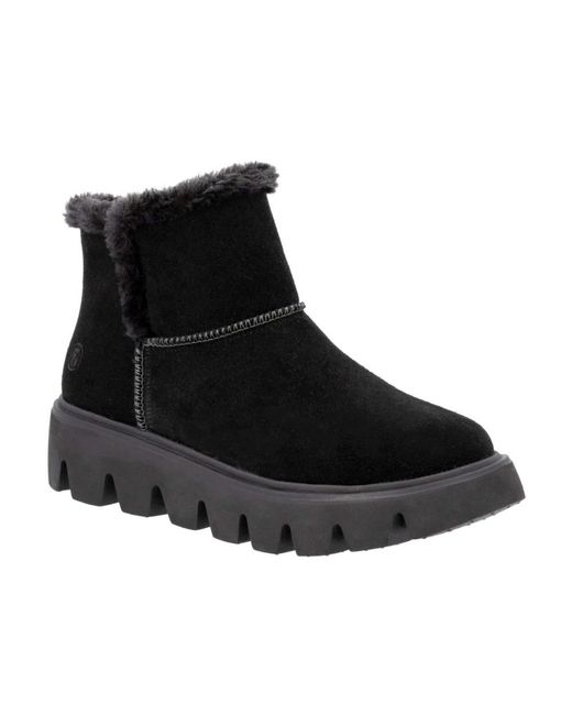 Rieker Black Winter Boots