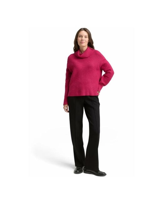 Tom Tailor Turtleneck Trui in het Red