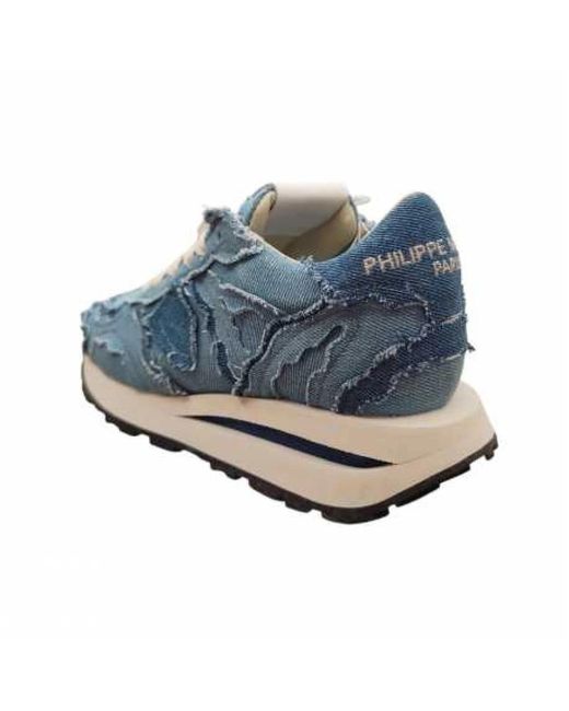 Philippe Model Blue Sneakers