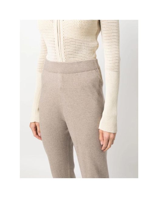 Fabiana Filippi Natural Strick dove grey hose
