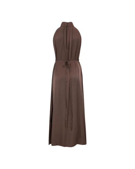 Peserico Brown Maxi Dresses
