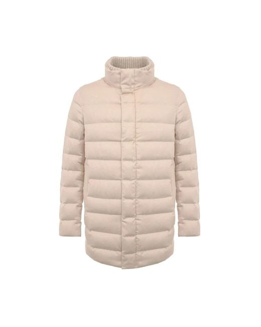 Herno Down Jackets in het Natural voor heren