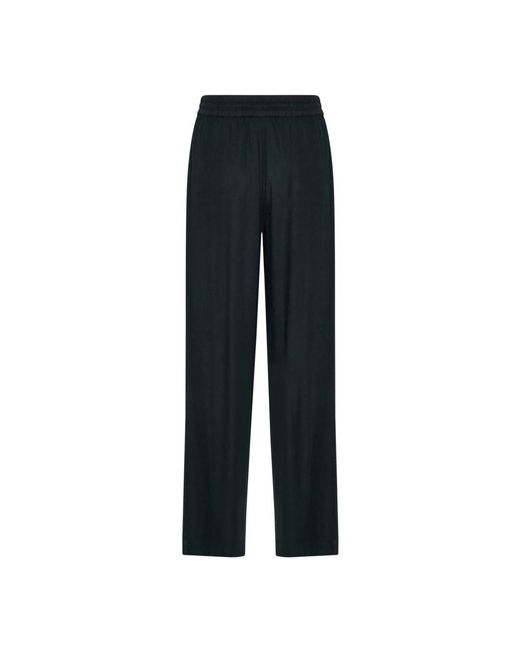 Kaffe Black Wide Trousers