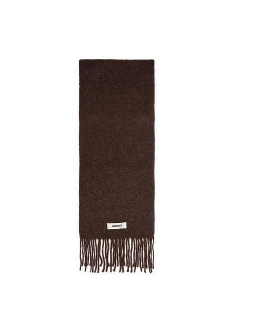 Jacquemus Brown Winter Scarves