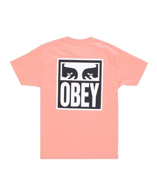 Obey Pink T-Shirts for men