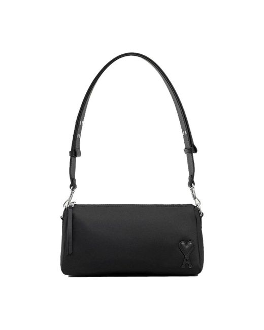 AMI Schwarze Schultertasche Stilvoll Und Langlebig in Black für Herren