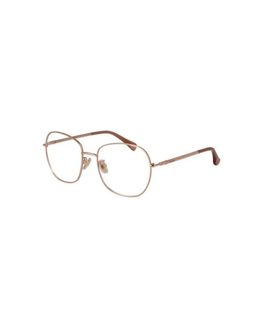 Max Mara Metallic Glasses