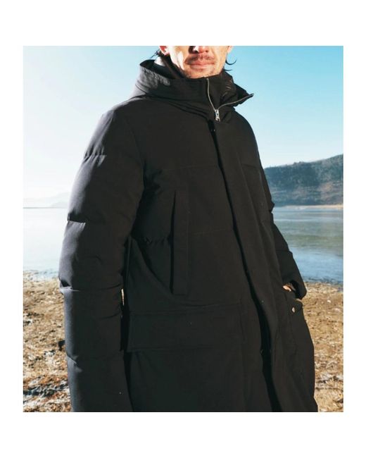 Montecore Black Down Coats for men
