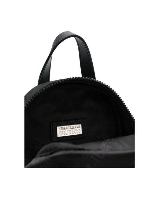 Versace Black Backpacks