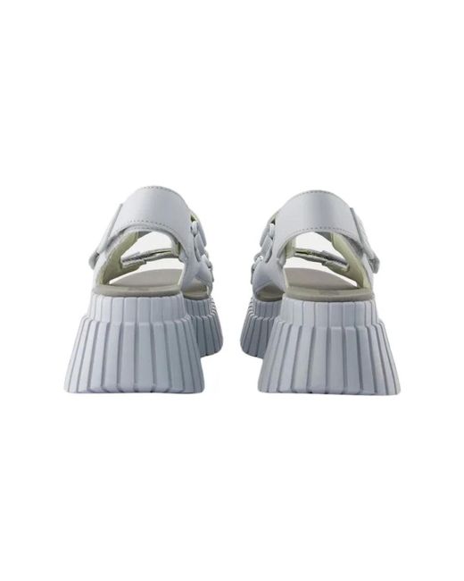 Camper White Leder sandals