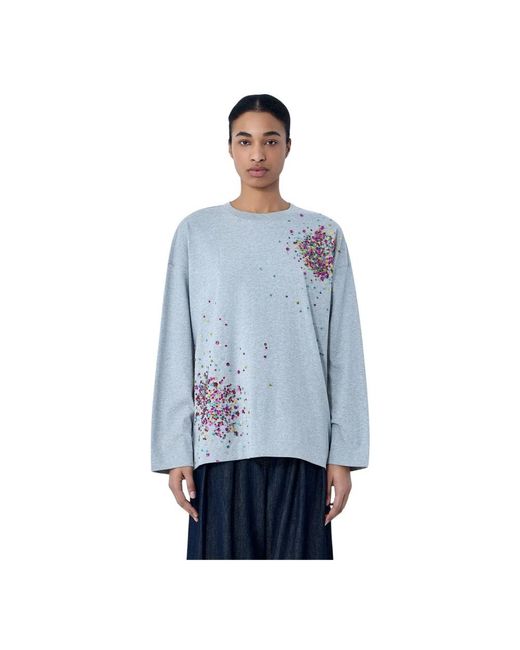 Dries Van Noten Blue Sweatshirts