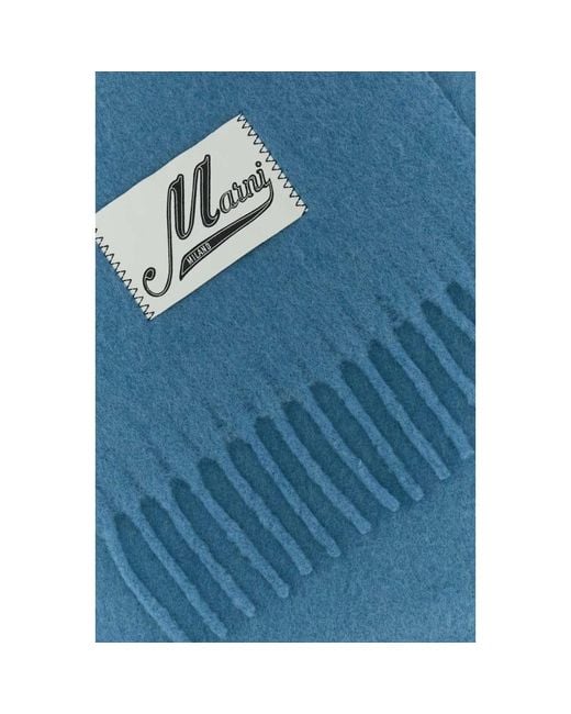 Marni Winter Scarves in het Blue voor heren