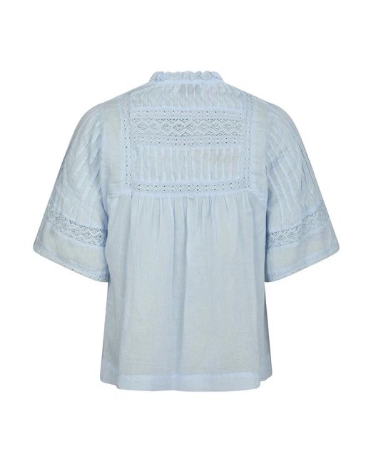 Neo Noir Blue Blouses