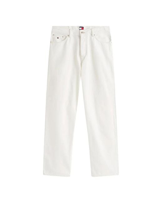 Straight Jeans Tommy Hilfiger pour homme en coloris White