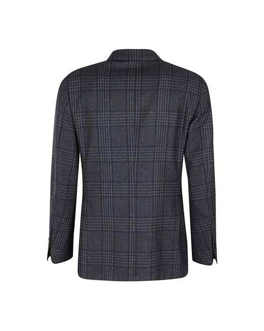 Santaniello Blue Blazers for men