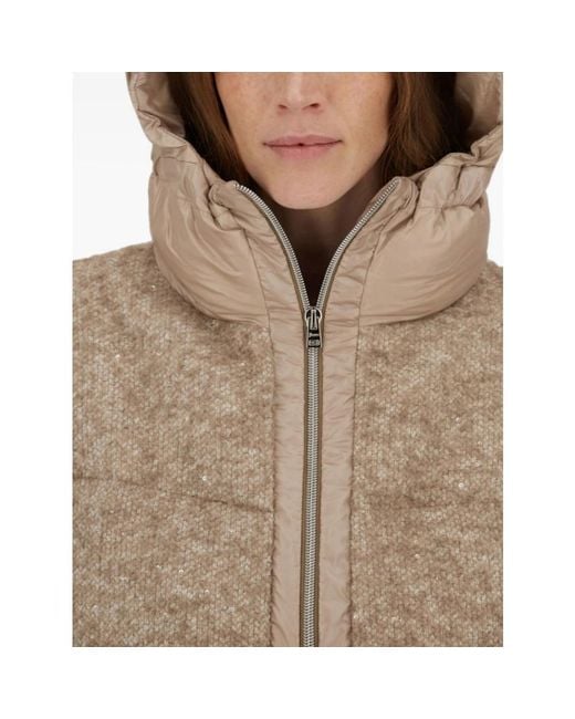 Down Jackets di Herno in Natural