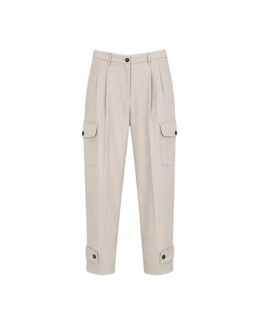 Nine:inthe:morning Natural Slim-Fit Trousers