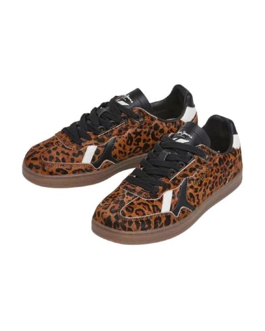 Sneakers di Pepe Jeans in Brown